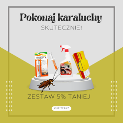 Skuteczne preparaty na karaluchy. Żel na prusaki Afanisep + Draker RTU + Lep na prusaki